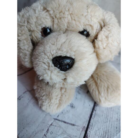 Aurora Flopsie Plush Golden Retrieve Labrador Dog 12inch Stuffed Animal Lab - Picture 2 of 9